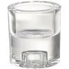 2-in-1 holder round " Transparent"