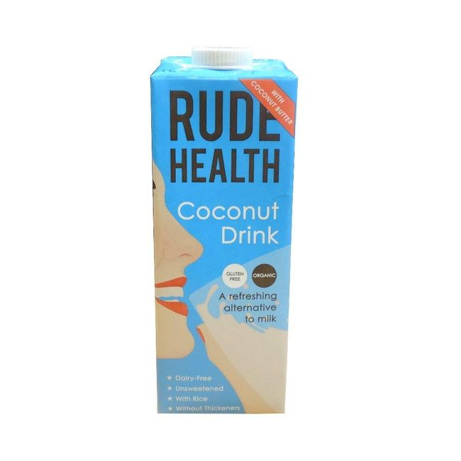 (3 PACK) - Rude Health - Organic Coconut Drink | 1000ml | 3 PACK BUNDLE