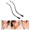 KALLORY 2pcs Braid Wig Barrettes Baby Twist High Temperature Wire Clip