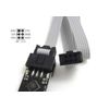 DollaTek USBASP USBISP AVR USBasp_H6 Programmer + 6 pin Cable ideal Support Win7 Win10 Linux