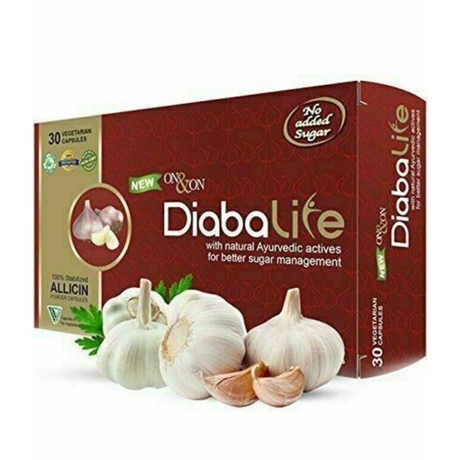 4 X On&On New Diabalife-30Caps for better sugar or diabetic MANAGMENT