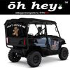 GrilleAdz UTV Outdoor Trail Mesh Trash Sack Bag (Old Glory)