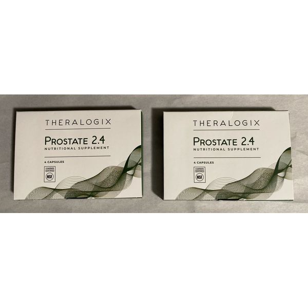 Theralogix Prostate 2.4 Prostate Health Supplement with Lycopene 8 Capsules