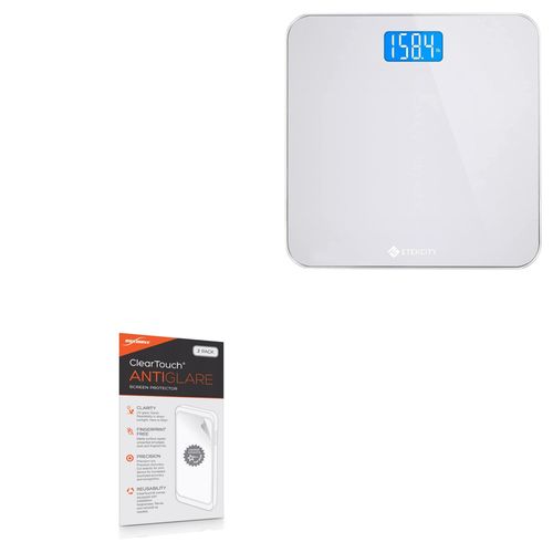 BoxWave Screen Protector Compatible with Etekcity EB4887S Digital Body Weight Scale (Full Coverage) - ClearTouch Anti-Glare (2-Pack), Anti-Fingerprint Matte Film Skin