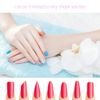 Fibreglass Nail Extension Kit, 200 PCS Nail Extension Fiberglass Nail Tips Quick Extension Fiberglass Gel Nail with 2 PCS Tweezers 5 PCS Clips for Nail Art Nail Extension