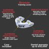 Opro UFC Mouthguard Self-Fit Full Pack Junior Bronze - White