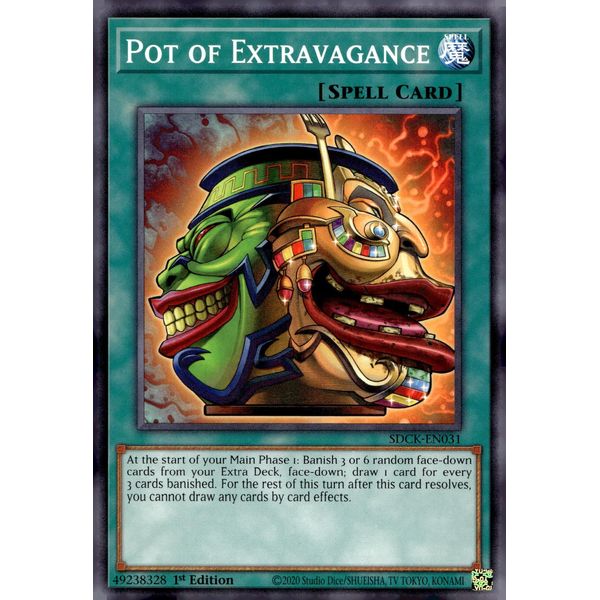 Pot of Extravagance - SDCK-EN031 - Common - 1st Edition