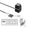 Switian Power Switch for Desktop Computers PC Power Button External Desktop Computers PC Power Button External Computer Power Switch 1.8 m with Blue LED Light