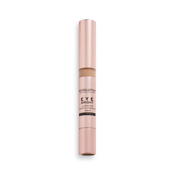 Makeup Revolution Beauty Correttore Occhi Illuminante, Medium, 3ml