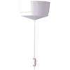 MK Ceiling Accessories 3191 WHI 6A 1-Way Ceiling Switch