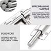4" Slide Gate Latch Bolt, Stainless Steel Heavy Duty Solid Door Latch Lock