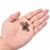 uxcell M5 304 Stainless Steel Split Lock Washers Spring Lock Washers Black 50pcs