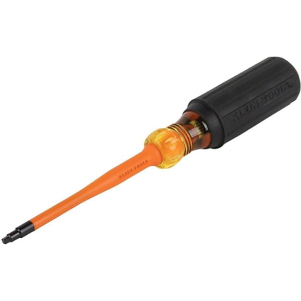 Klein Tools 6944INS Insulated Screwdriver, 1000V Slim Profile Tip, #2 Square wit