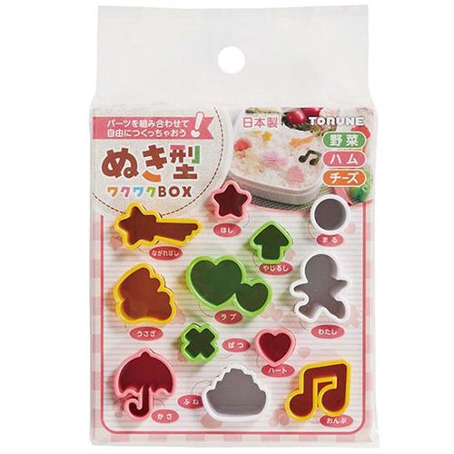 Torune P-3597 Die Cutter, Exciting Box, 12 Pieces, Made in Japan