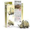 EUGY Rhino 3D Craft Kit