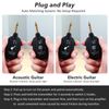 Wireless Guitar System Transmitter Receiver Rechargeable for Guitar Bass Violin