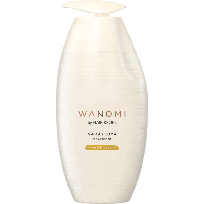 Hair Recipe WANOMI Rice Oil Saratsuya Fresh Blossom Conditioner Pump 11.8 fl oz
