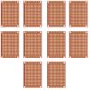 10pcs Universal PCB 50mm x 70mm PCB Circuit Board Universal Breadboard Prototype Experiment Plate DIY Soldering