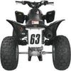 Maier 7" x 10" Quad Bike Racing Number Plate MX Rectangle