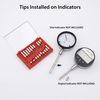 Clockwise Tools Digital Dial Indicators Tip Set, DIPR-01 22 Pieces, UNF 4-48 Threaded