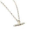 Antomus® HANDMADE SOLID 925 SILVER TOGGLE BAR NECKLACE CHAIN 2.3mm WIDE 22 INCH