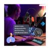 Podcast Equipment Bundle for 2, DJ Mixer with 3.5mm Diaphragm Condenser Micro...