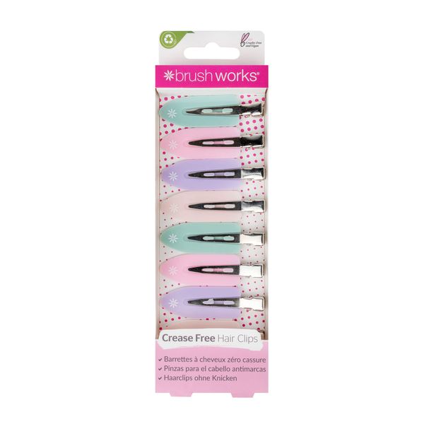 Brushworks No Crease Clips, Pastel