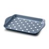 Zeal Melamine Mini Dotty Design Serving Tray (18x14cm) - Provence Blue