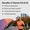 PureFormulas Vitamin D & K - 60 Capsules