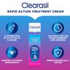 Clearasil Ultra Rapid Action Gel - Salicylic Acid Skin Moisturizer for Adults, Exfoliating & Smoothing, 25ml
