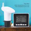 FTVOGUE Liquid Level Sensor Ultrasonic Water Liquid Depth Level Measuring Meter with Temperature Display
