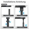 Graphics Card GPU Support Bracket, Adjustable Height GPU Sag Bracket with Magnet and Non-Slip Sheet, GPU Brace for Prevent Universal VGA Graphics Card Sag