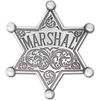 Denix Old West Era Marshall Replica Badge