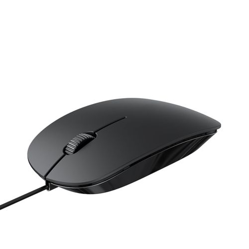 USB 3.0 Wired Slim Mouse, Optical 2.4GHZ USB Desktop Mouse,3 button mouse 1600 DPI, Ultra Slim USB Wired Mouse For Computer, Windows PC, Desktop, Laptop Gaming Accessories (Simple Mice, Black)
