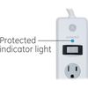 6-Outlet Surge Protector, 8 Ft Extension Cord, Power Strip,800 Joules, Flat Plug