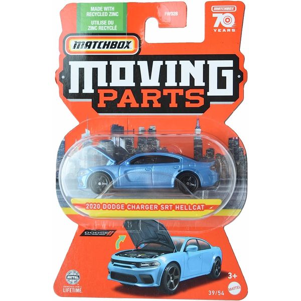 Matchbox 2020 Dodge Charger SRT Hellcat, Moving Parts 39/54