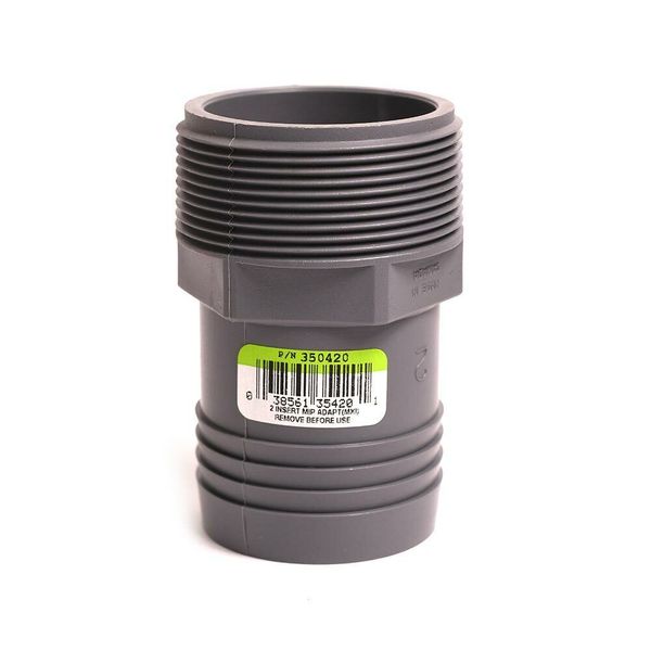 Thrifco 6521006 2 Inch Insert Male Adapter