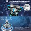 Electric Razor for Men, 2023 Men’s Electric Shavers Rotary LED Display/Waterproof/Rechargeable, Electric Shaver for Men Cordless Floating Head Replaceable Blades Portable Travel Razor Idea Gift