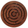 Wooden Labyrinth Round – Exclusive Puzzle Game Made of Rosewood