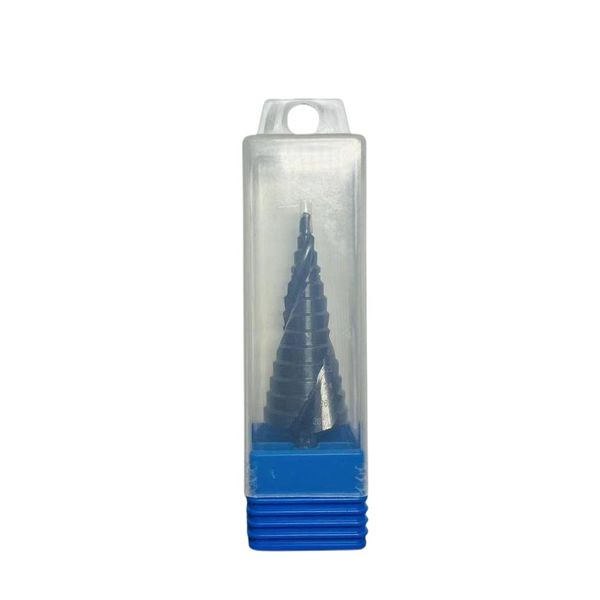 SNZO Step Drill (0.1 - 1.1 inches (4 - 28 mm) Bamboo Shoot Drill, Titanium Coating