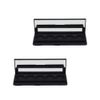 Lurrose Empty Magnetic Eyeshadow Palette Empty Eyeshadow Case Box Empty Magnetic Cosmetics Makeup Powder Sample Container 2Pcs 26mm