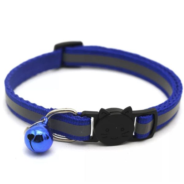 Soft Fit Reflective Cat Collar With Bell