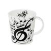 Dunoon Lomond Fine Bone China Mug Design Ebony