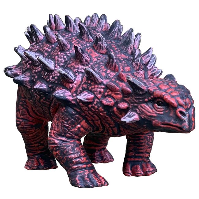 gemini&genius Dinosaur Toys Saichania Action Figure Ankylosaurus Dino Model-5.9 Inches Length Birthday Cake Topper, Role Play, Collection for Kid 3-12 Years Old