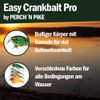 Crankbait Wobbler Set for Pike, Perch & Zander, Artificial Bait Set for Spin Fishing, 13 g, 7.5 cm Floating, Set of 5 Fishing Lures in Various Decorations, Pike Bait, Perch Bait, Zander Bait