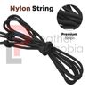 Leather Bow Stringer Black Archery Bowstring Recurve Longbow Replace Rope Tool