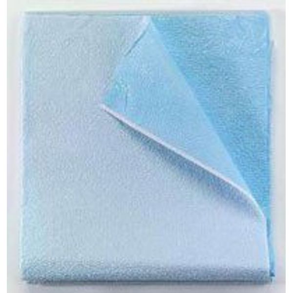 Tidi Products LLC 918213 Cover-All Drape Sheets 30"x48" Blue 100/Cs