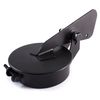 6" Inch Tractor Exhaust Silencer Weather Cap Muffler Cover Rain Flap 6" (Black)