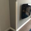 Cream Corner Wall Protector Protection Plastic Angle 40mm x 40mm x 1 Metre