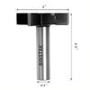 CNC Spoilboard Surfacing Router Bit 1/2" Shank, Slab Flattening Router Bit Carbide Planer Router Bits Wood Milling Cutter Planing Tool Woodworking Tools by BINSTAK
